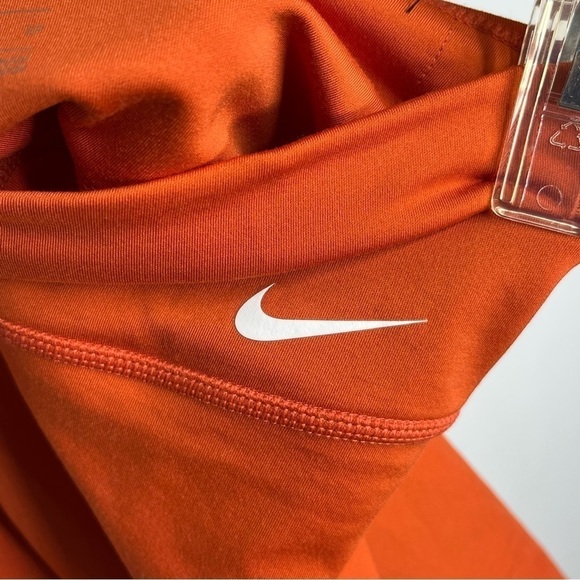 Nike Dri-Fit Size XS 7" Biker Compression Shorts Burnt Orange - Picture 4 of 5